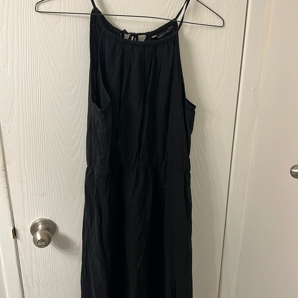 Banana Republic Long Black Summer Dress